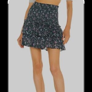 Isabel Marant Naomi Skirt in Dark Green